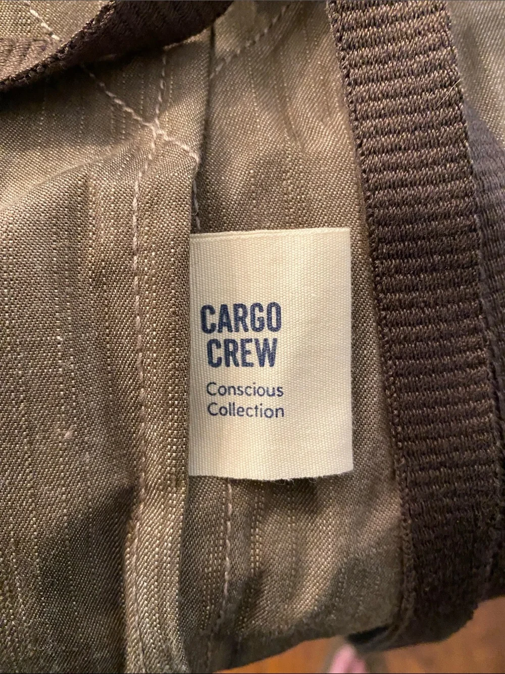 Cargo Crew Henry Bib Apron in Mocha